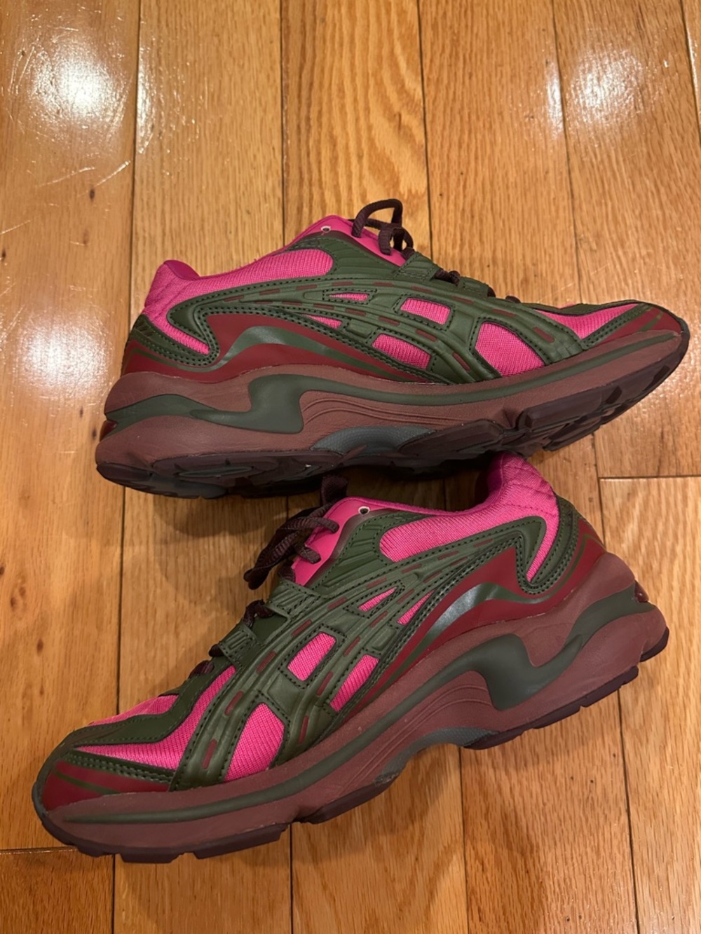 ASICS x Kiko Kostadinov FB1-S GEL-Preleus Pink Rave/Olive - Picture 2 of 8